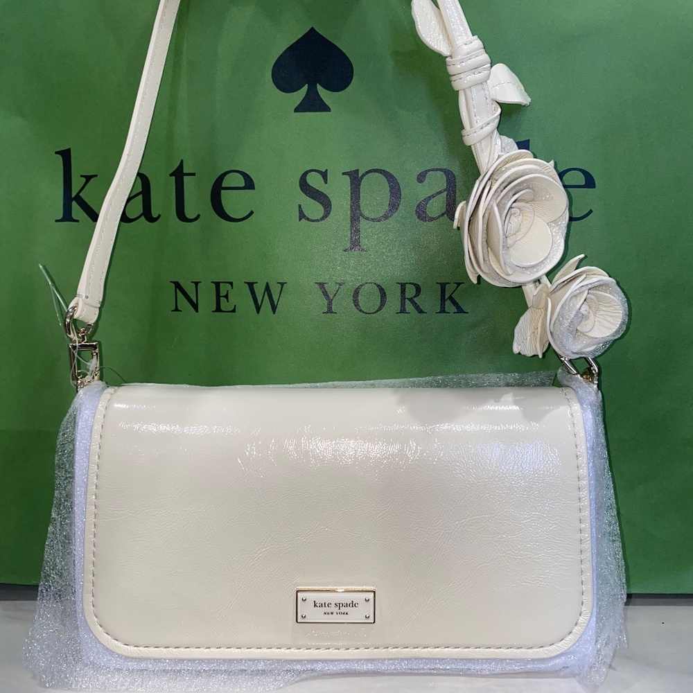 Kate spade Liv Crinkle Patent Shoulder Bag